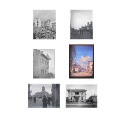 București, 7 clișee fotografice și 2 autocromii realizate de arh. Victor Ștefănescu