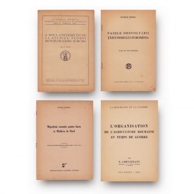 Patru broșuri despre etnografie, 1940 - 1943 