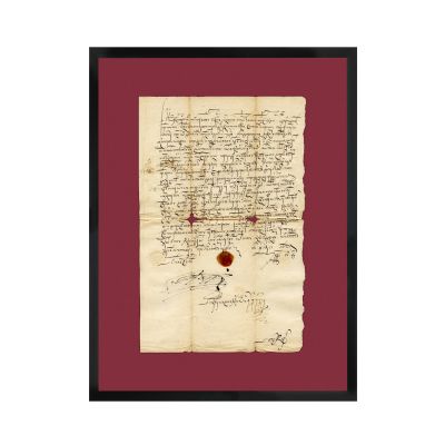 Constantin Movilă, hotărâre domnească (ucaz), 1611 - Piesă extrem de rară