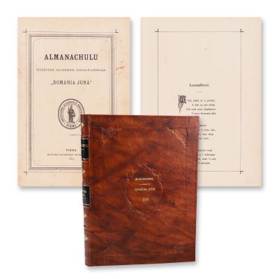 Almanahul Societății „România Jună”, 1883, Volumul I - prima publicare a poeziei Luceafărul, de Mihai Eminescu