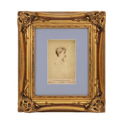 H.R.H. Principesa Maria de Edinburgh, fotografie de cabinet, atelier Heath