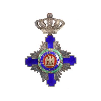 Ordinul „Steaua României” în grad de cavaler, cca. 1880