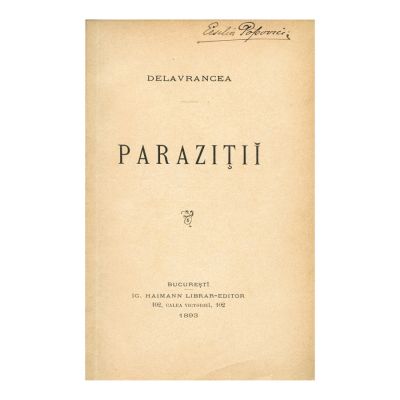 Barbu Ștefănescu Delavrancea, Paraziții, 1893