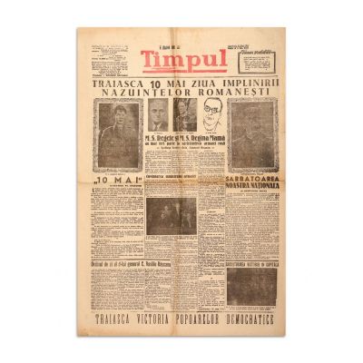 Publicația „Timpul”, 11 Mai 1946 - Sărbătorirea zilei de 10 Mai