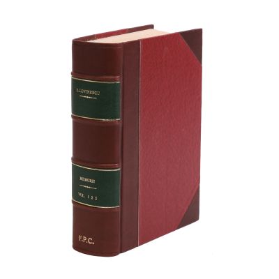 Eugen Lovinescu, Memorii, 3 volume colligate, cu dedicație