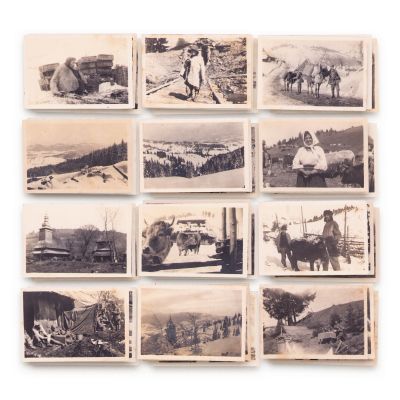 Rutenii și românii din zona Maramureșului sub ocupație austro-ungară, 53 fotografii de epocă, 1917
