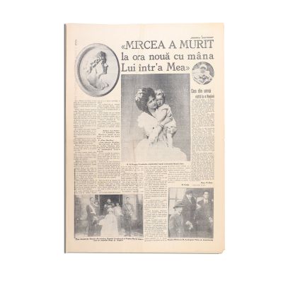 Publicația „România ilustrată”, 27 august 1938 - In memoriam Regina Maria