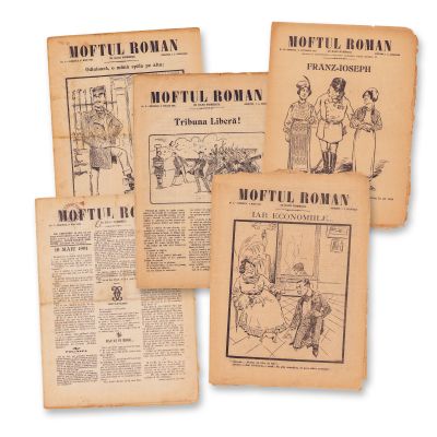 Publicația „Moftul român”, 1901, 7 numere