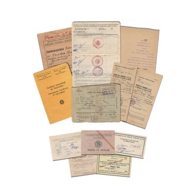 George Bogza, documente personale