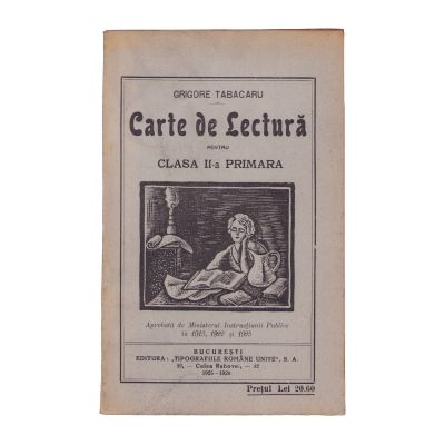 Grigore Tabacaru, Carte de lectură pentru clasa a II-a primară, 1926