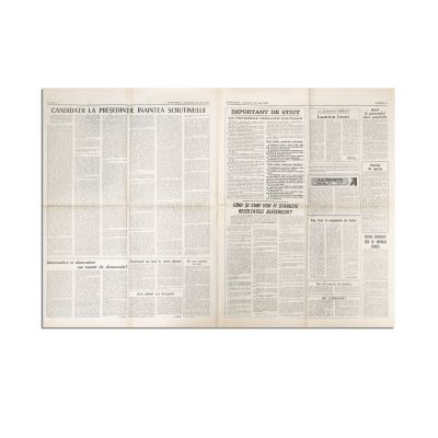 Publicația „Adevărul”, Anul I, Nr. 121, 20 mai 1990 