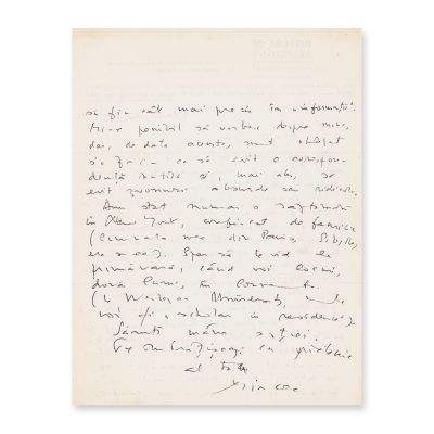 Mircea Eliade, corespondență cu Ion Vardala, 1960-1966