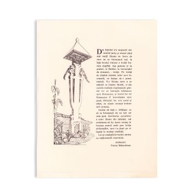 Arhitect Florea Stănculescu, Case și gospodării la țară, 1927