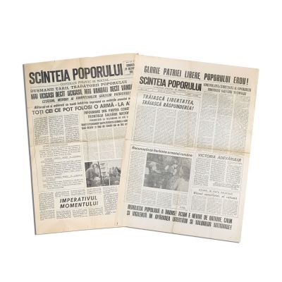 Publicația „Scînteia poporului”, Anul I, Nr. 1 și 2, 23-24 decembrie 1989 