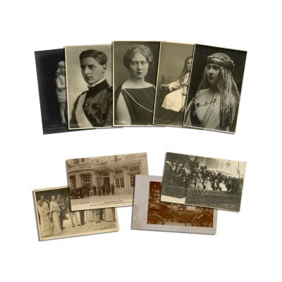 Membrii familiei princiare, 27 de fotografii tip carte poștală
