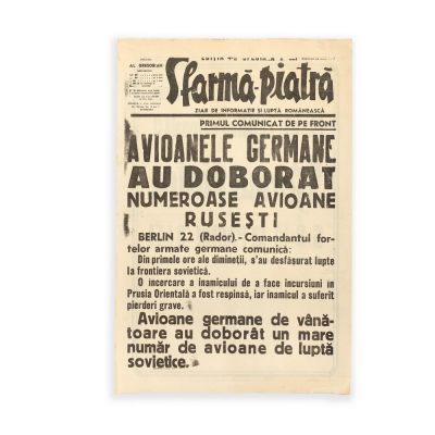 Publicația „Sfarmă-Piatră”, Ediție Specială, 22 Iunie 1941 - Victoria aviației germane asupra aviației rusești