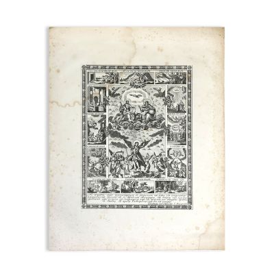 Frăția Grecilor din Brașov, gravură pe cupru, 1834