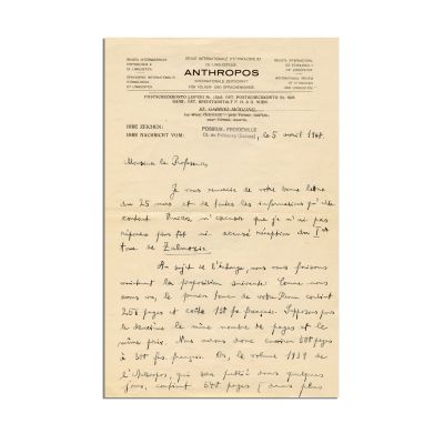 J. Henninger, scrisoare pentru Mircea Eliade, 5 aprilie 1940