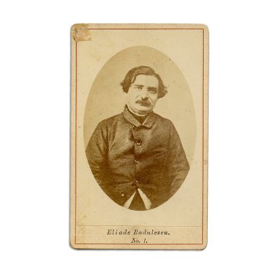 Ion Heliade Rădulescu, fotografie format carte-de-visite 