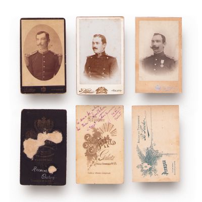 Primul Război Mondial, colecție de zece fotografii, diverse ateliere 