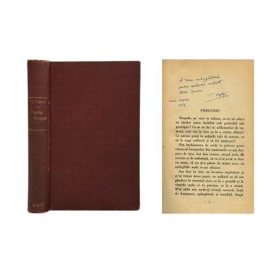 Tudor Arghezi, Poarta neagră, 1952, cu dedicație pentru Horia Oprescu