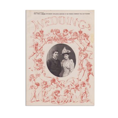 Supliment al publicației „The Graphic”, căsătoria dintre principele Ferdinand și principesa Maria, 1893