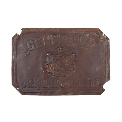 Pancarta Societății de asigurări „Generala”