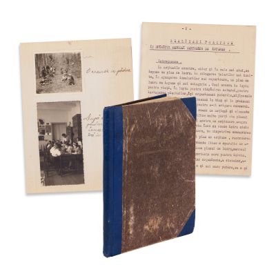 Carnet de învățătoare + scrisoare de recomandare, 1940 - 1942 