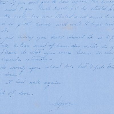 Principesa Maria - Mignon, scrisoare expediată regelui Carol al II-lea 