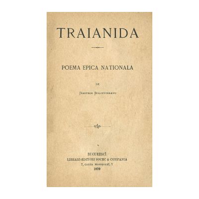 Dimitrie Bolintineanu, Traianida, 1870
