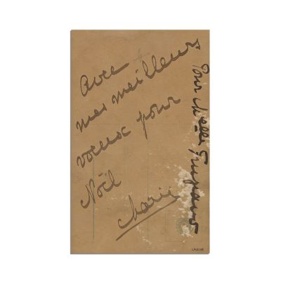 Regina Maria a României, fotografie cu dedicație pentru Elena Frunzeanu