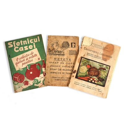 Sfetnicul Casei + Conservarea Legumelor + Rețetele Dr. Oetker pentru casă și bucătărie 