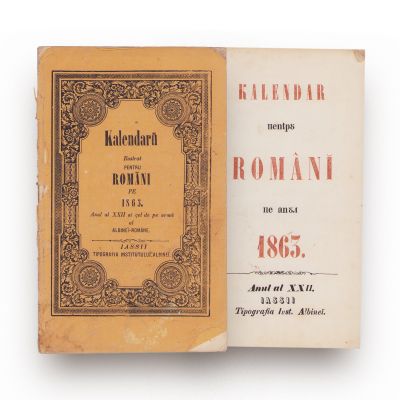 „Albina Română”, calendar ilustrat pentru români pe 1863