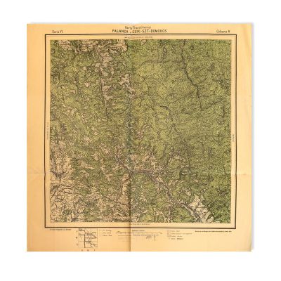 Trei hărți ale Transilvaniei realizate de Serviciul Geografic al Armatei, 1916