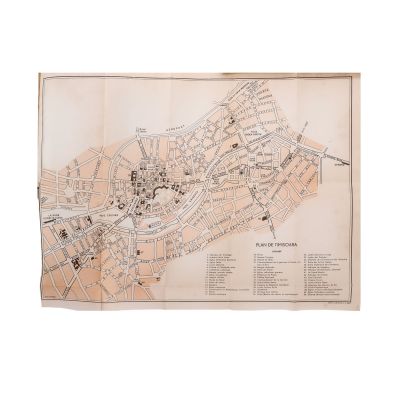Guide de la Roumanie, 1940 + Harta României