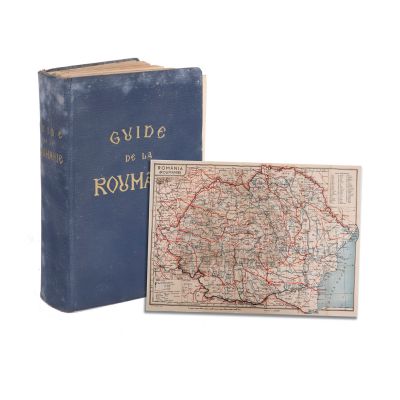 Guide de la Roumanie, 1940 + Harta României