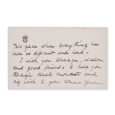 Regina Elisabeta a Greciei, scrisoare către regele Carol al II-lea