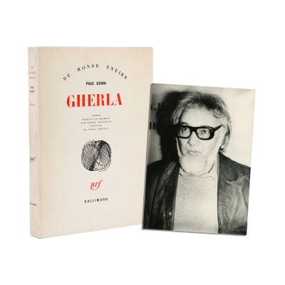 Paul Goma, Gherla, 1976, cu dedicație + fotografie de presă