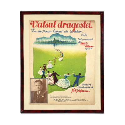 Colecție de trei partituri, „Valsul dragostei”, „Scrisoare de amor”, „La căsuța albă”