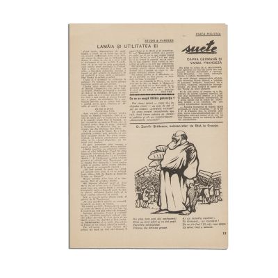 Publicația „Viața politică”, Anul I, Nr. 1