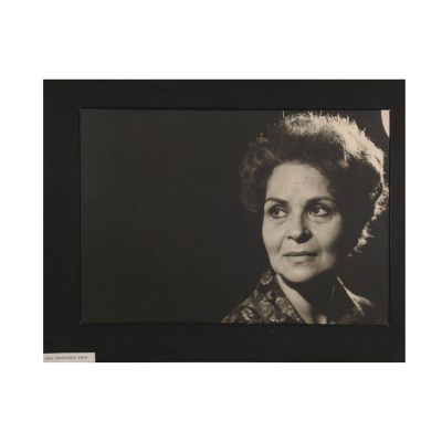Gina Argintescu-Amza, fotografie de mari dimensiuni, fotograf Liana Grill
