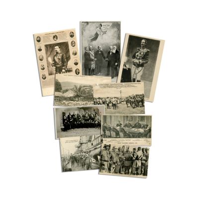 Momente din istoria românilor, 9 cărți poștale 