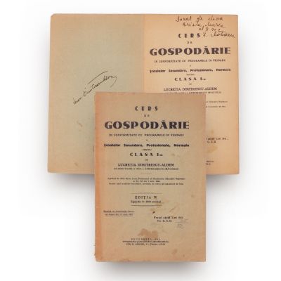 Lucreția Dimitrescu- Aldem, Curs de Gospodărie, 1942