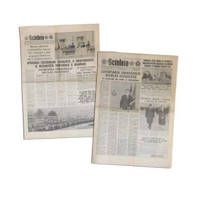 Publicația „Scînteia”, 21 și 22 decembrie, 1989 - cuvântarea lui Nicolae Ceaușescu