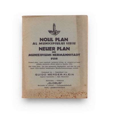 Noul plan al municipiului Sibiu, 1934