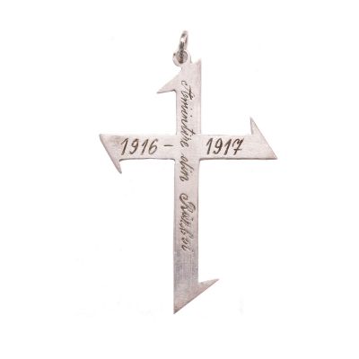 Pandantiv Crucea Reginei Maria, „Amintire din Război” 1916-1917