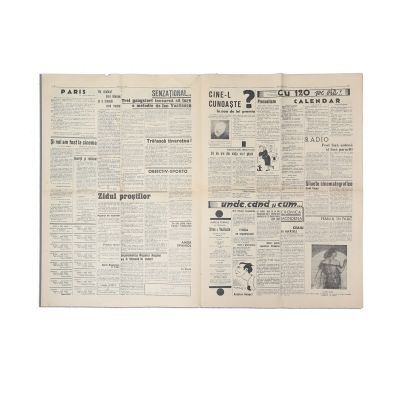 Publicația „Obiectiv”, Anul I, Nr. 1, 28 aprilie 1937 