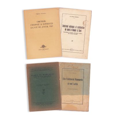 Petru Caraman, Tache Papahagi, Tiberiu Morariu, Silviu Dragomir, patru volume despre etnografie, 1923-1937