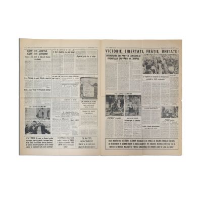 Publicația „România liberă”, Anul XLVII, Nr. 14036, 24 decembrie 1989 - Comunicatul către țară al Consiliului Frontului Salvării Naționale