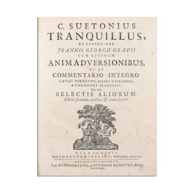 Caius Suetonius Tranquillus Ex Recensione Joannis Georgii Graevii Cum Ejusdem Animadversionibus, 1691